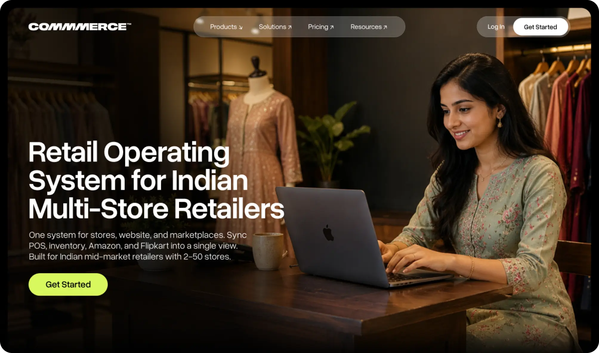 Commmerce Platform Screenshot