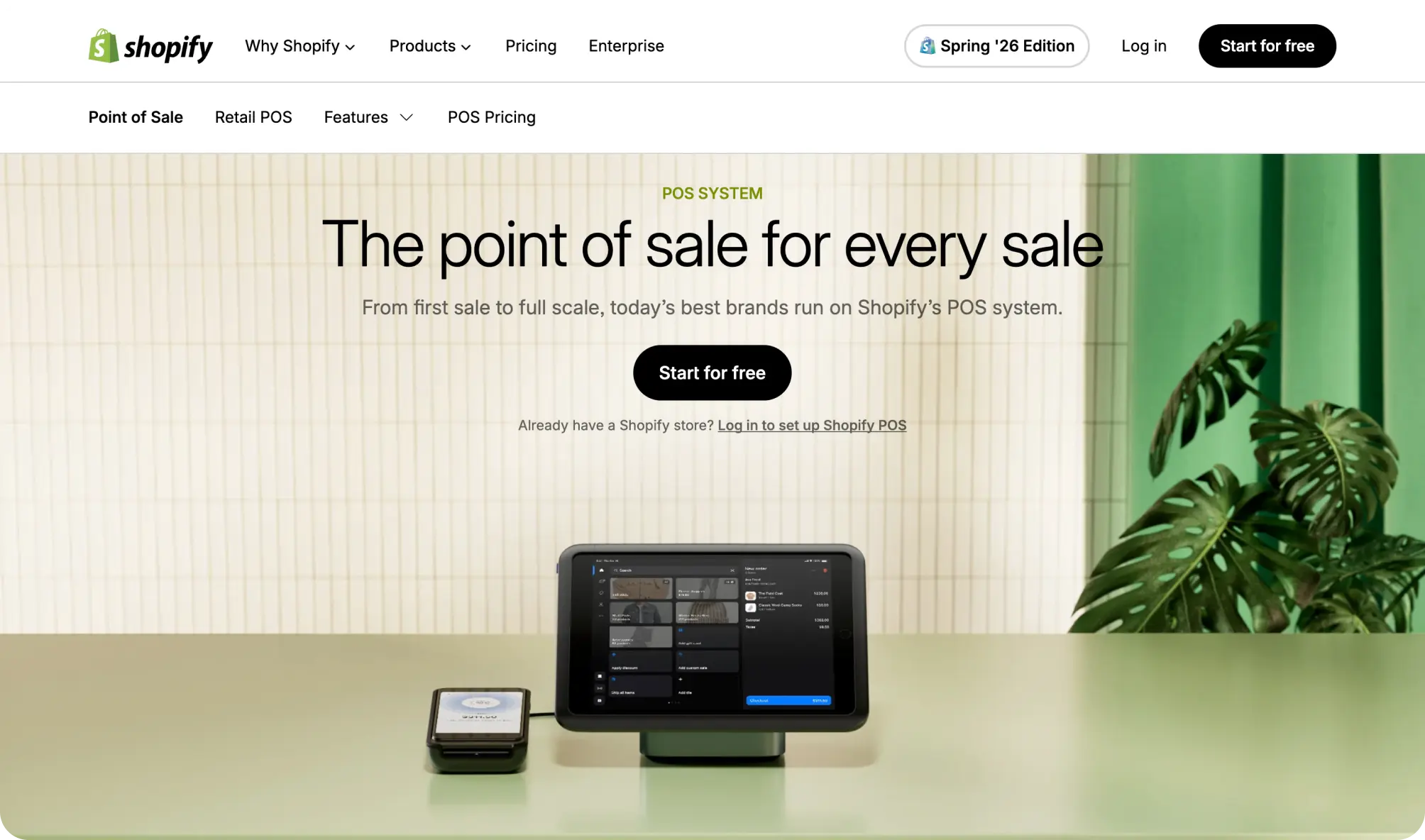 Shopify Platform Screenshot