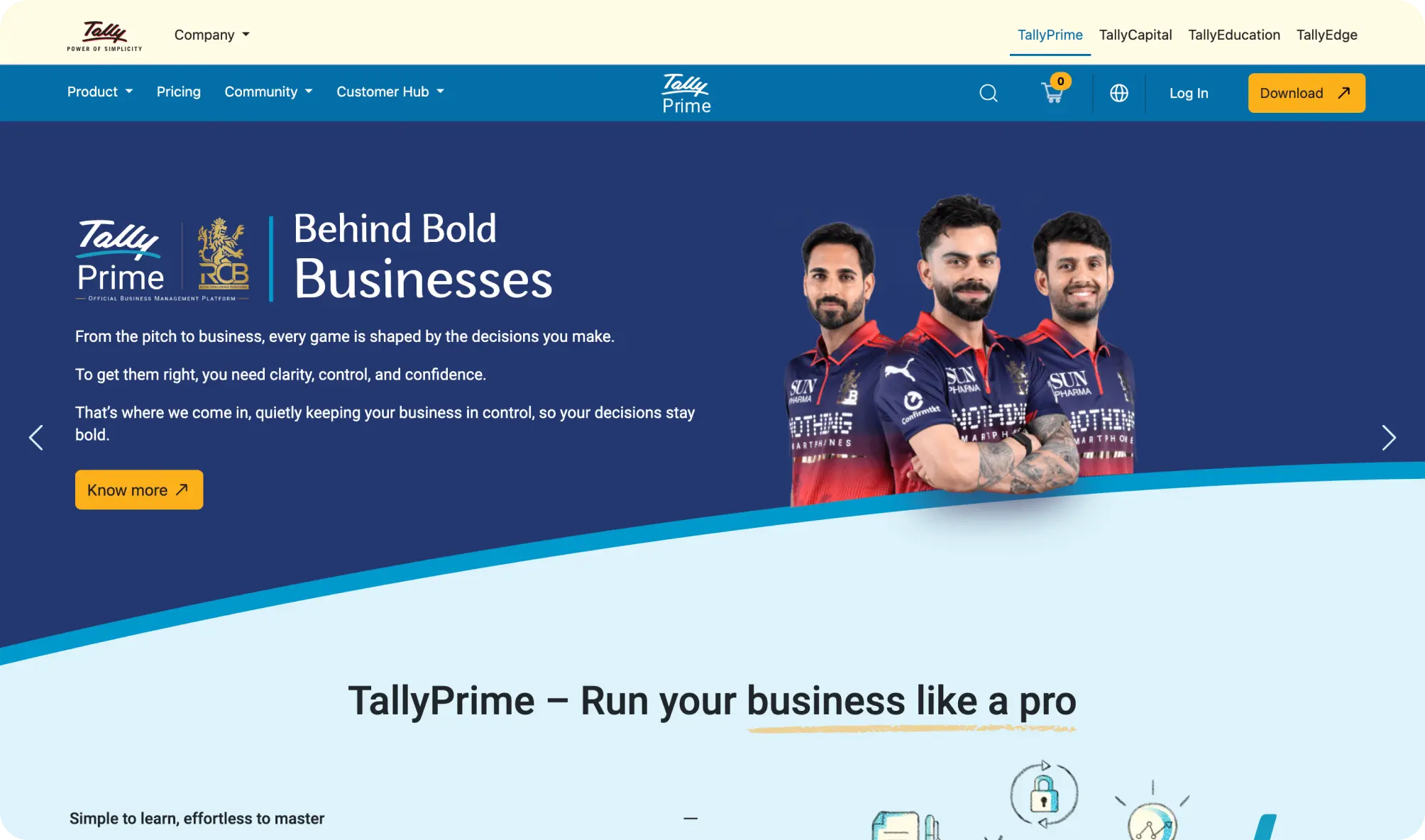 Tally Platform Screenshot
