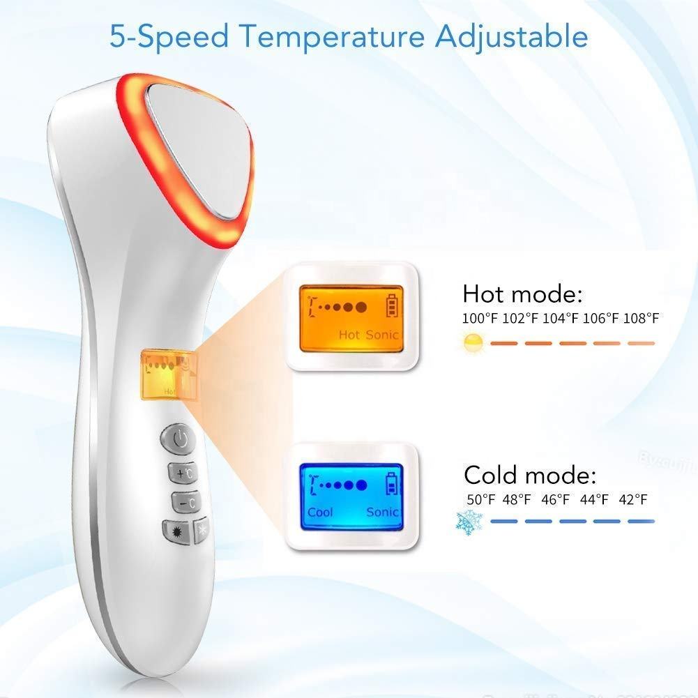 Hot & Cool Skin Care Device | Facial Massager for Skin