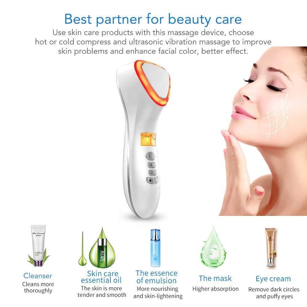 Hot and Cool Skin Care Device 本体 Hot & Cool Skin Care Device | Facial Massager for Skin