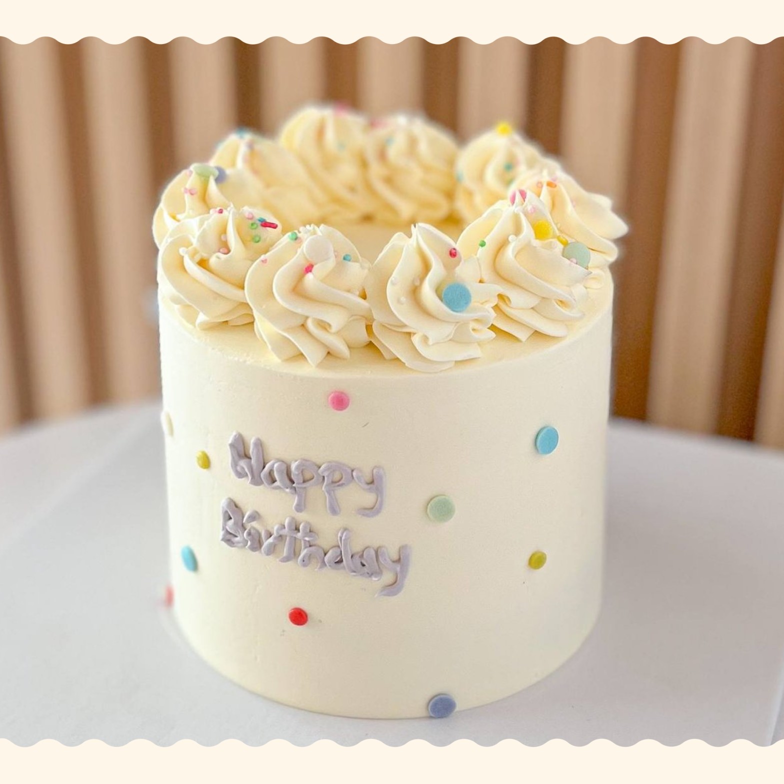 Carnival Birthday Cake