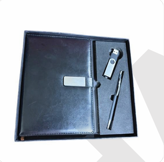 3 In 1 Combo  Kit - M12 (Pen, Pendrive  and Diary)