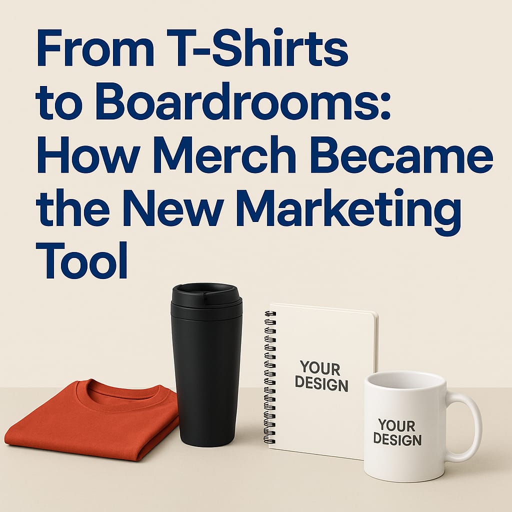 From T-Shirts to Boardrooms: How Merch Became the New Marketing Tool