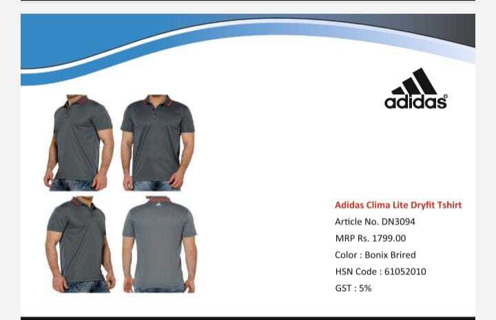 Adidas Clima Lite Dry Fit Tshirt 1