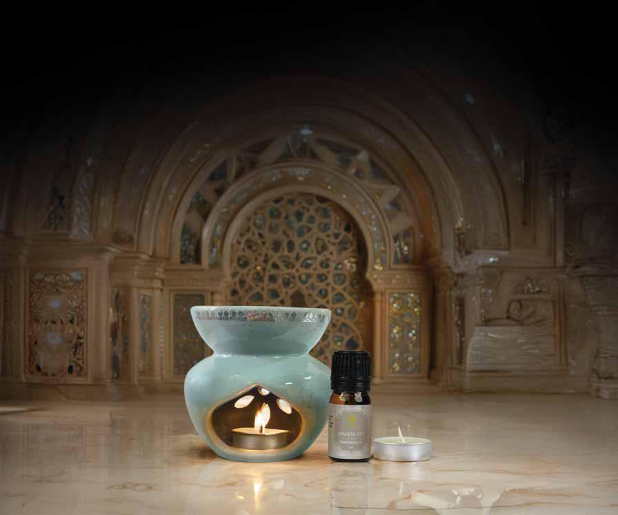 Ceramic Oil Warmer Set 2