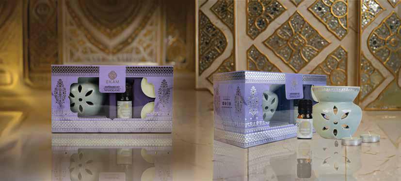 Ceramic Oil Warmer Set 3