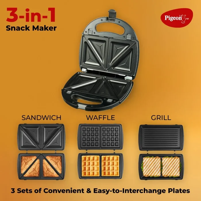 3 in 1 Snack Maker interchangeable 1