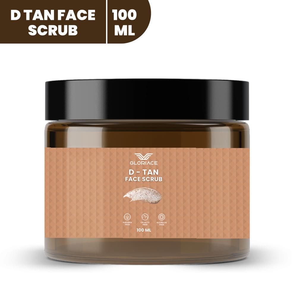 DeTan Face Scrub for women Improved Version| Blackhead | Natural Glow Scrub  (100 g)