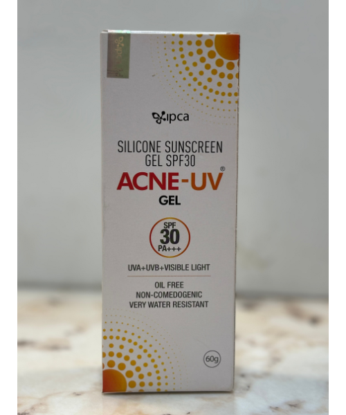 IPCA Acne-UV Gel Sunscreen SPF 50/PA+++, 50GM - Copy