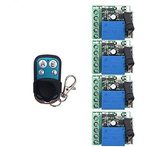 RF Transmitter 433 Mhz Remote Controls With Wireless Remote Control Switch DC 12V 1CH Relay Receiver Module Buy Cheaply On