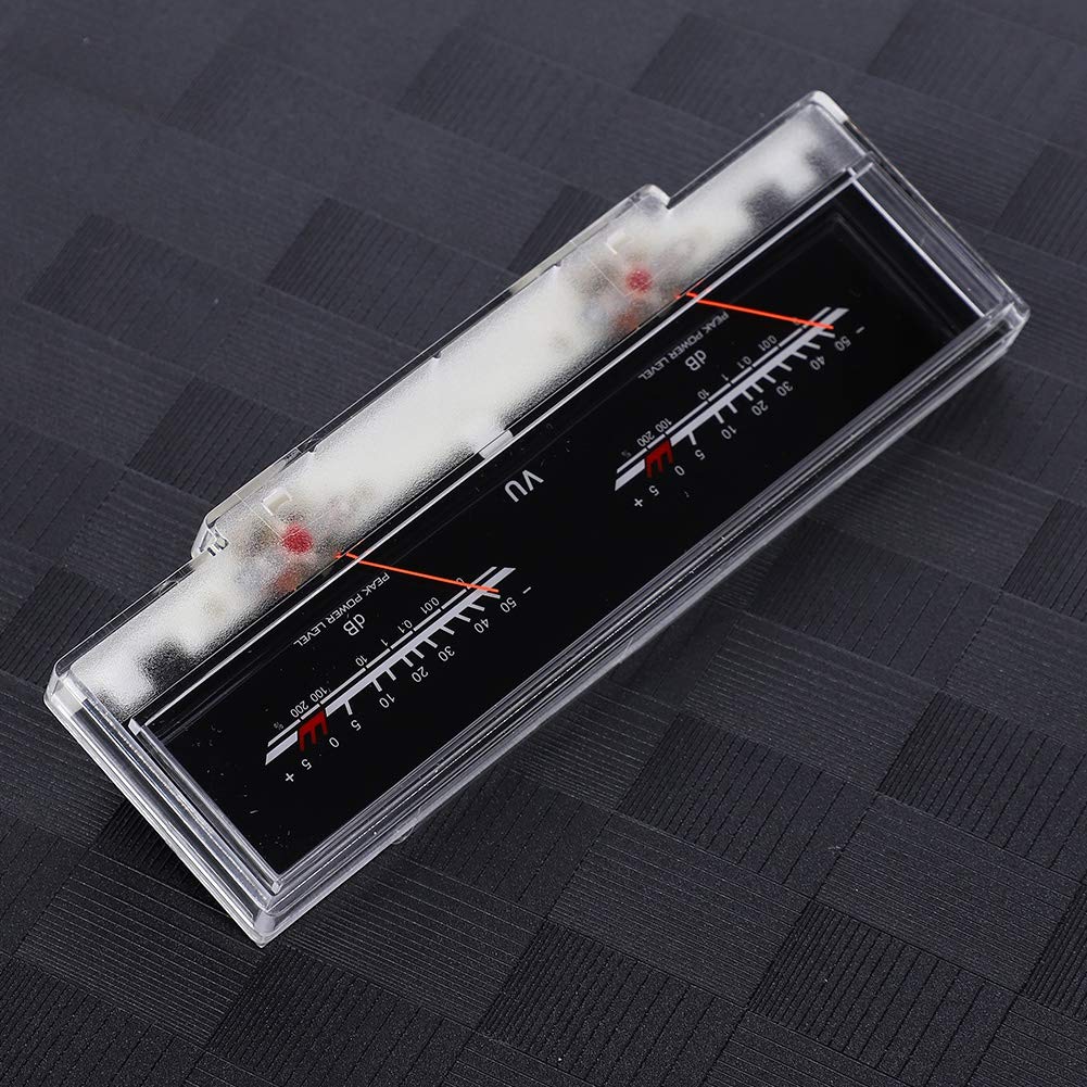 VU Meter, P-55 Haute Précision VU Meter Header -20 - 6db Power Amplifier DB Meter Avec Pointeur, Avec Une Excellente Durabilité et Stabilité, Pour Le Bricolage, L'audio Domestique