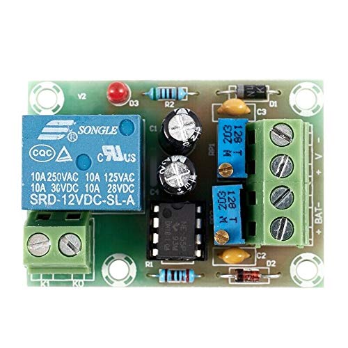 TECNOULAB 2 Stück XH-M601 12V Batterieladegerät Power Control Panel Automatische Ladeplatine TECNOULAB 2 Stück XH-M601 12V Batterieladegerät Power Control Panel Automatische Ladeplatine