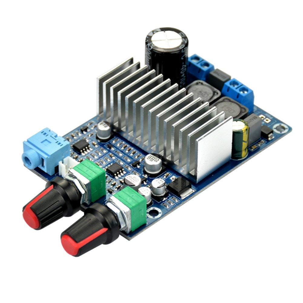 Reland Sun 2x50W 100W 2.1 Dual Channel Endstufe Kanal Digital Subwoofer Leistungsverstärker Board DC 12V-26V