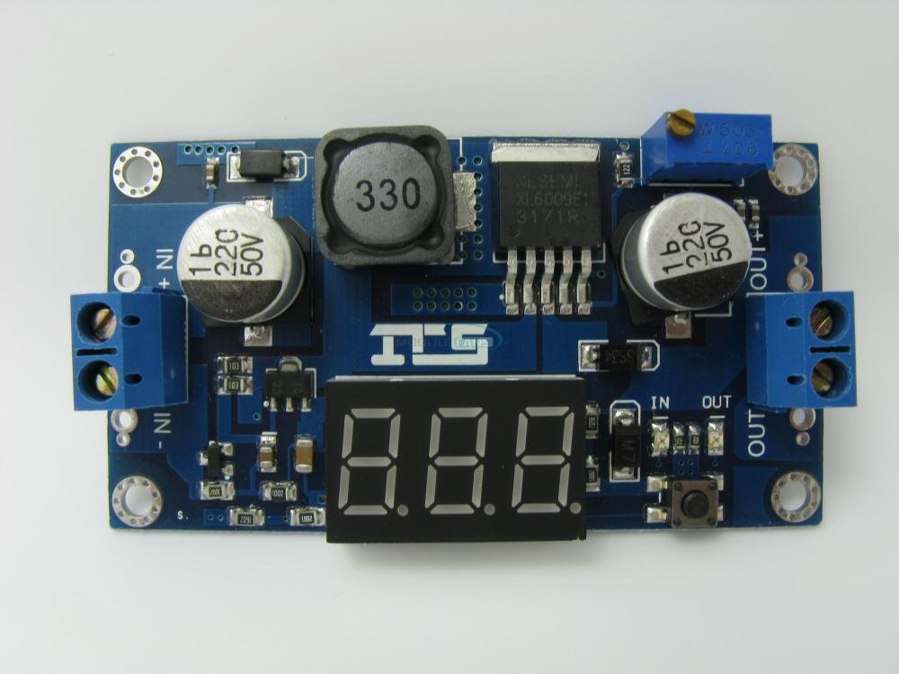 2pcs XL6009 DC-DC Boost/Buck Converter Module - Adjustable 3-32V To 5-35V, Step Up/Down Voltage Regulator