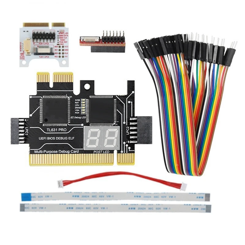 TL631 Pro Diagnostic Card+Expansion Card Diagnostic Card PCI-E