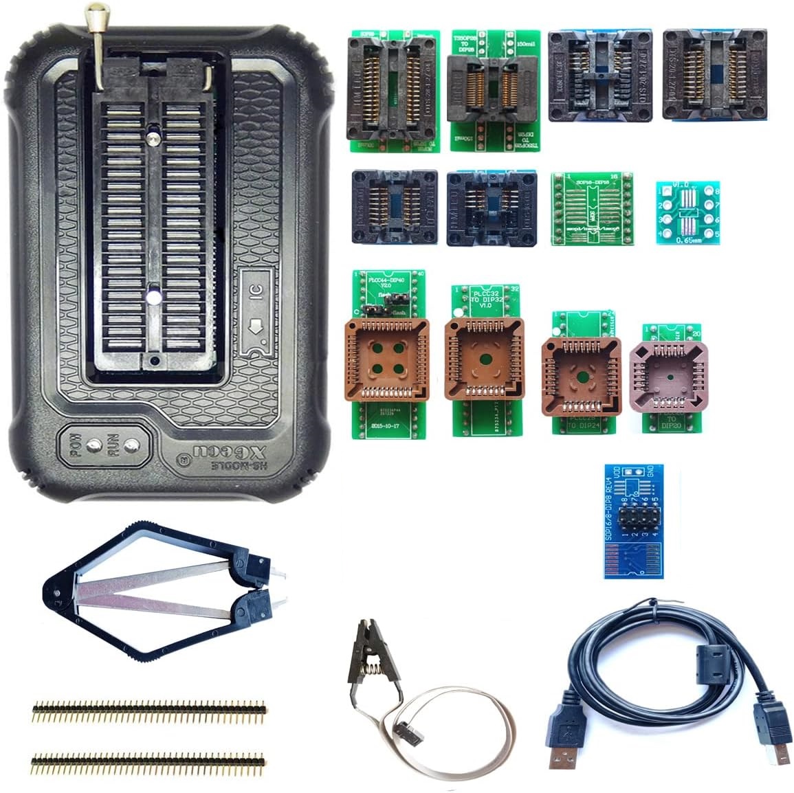 XGecu T76 Programmer – Universeller IC-Programmer Für EPROM, EMMC, NAND, GAL/CPLD, Inkl. 8 Adaptern