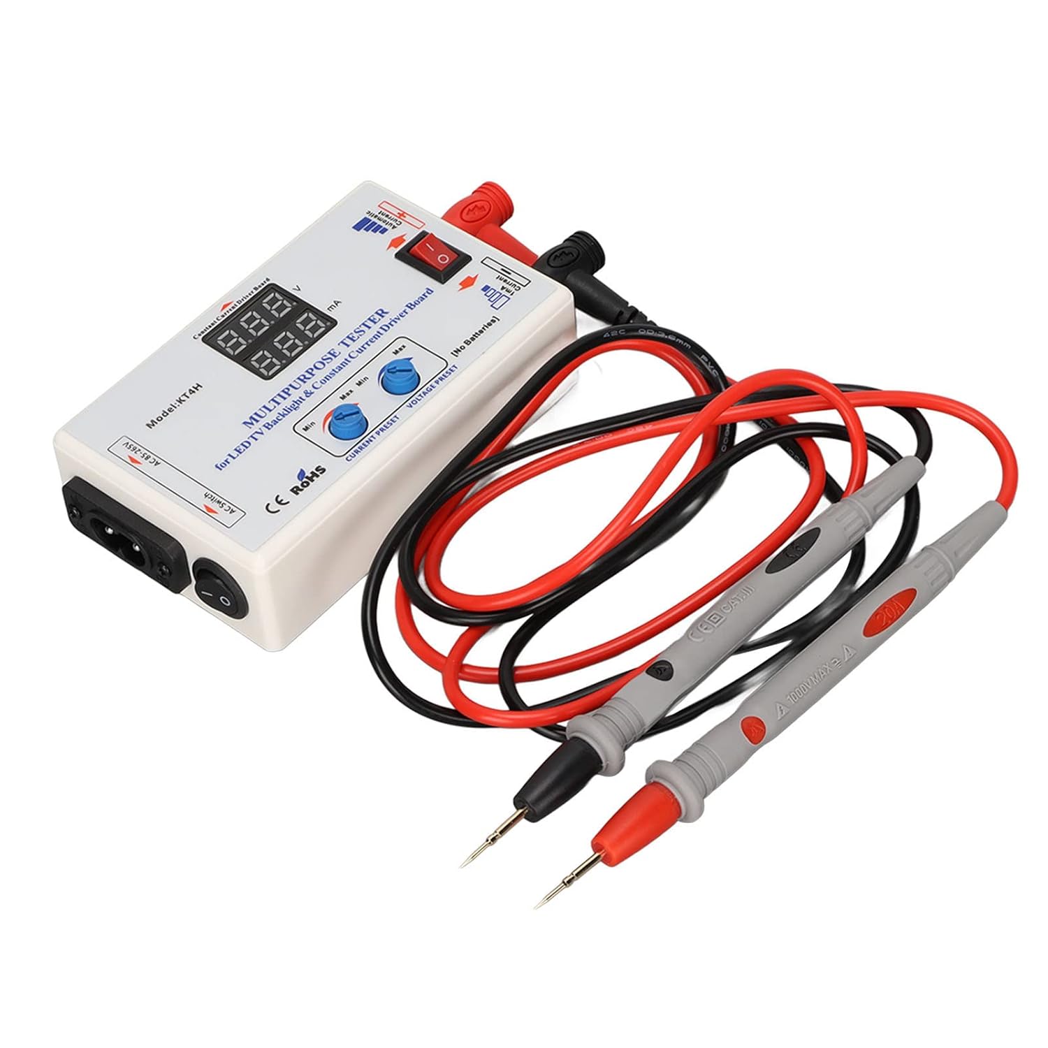 LED Backlight Tester, Multipurpose LED TV Backlight & Constant Current Driver Board Repair with LCD Digital Display Testing Tool