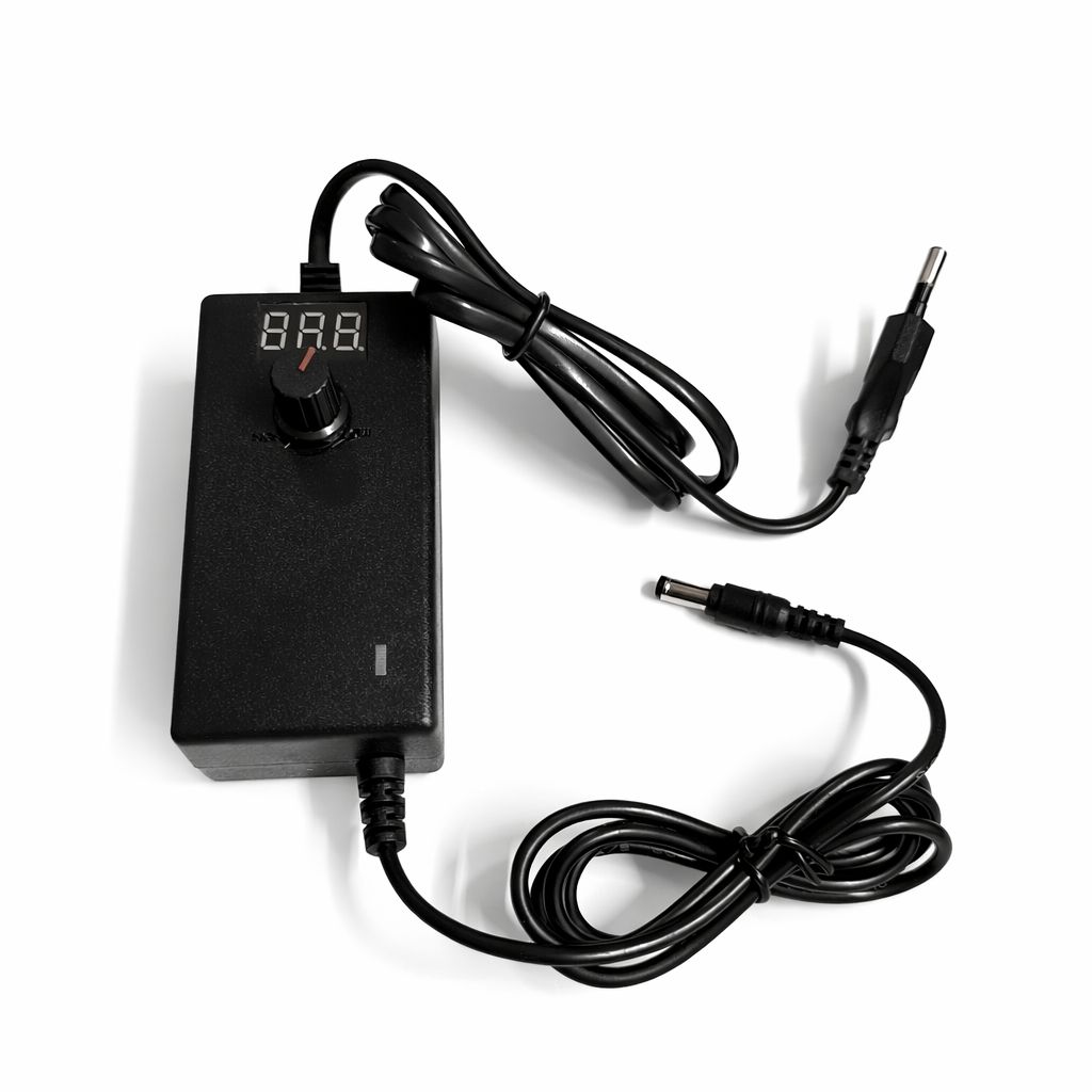 Adjustable Power Supply 3-12V 2A 24W with Voltage Display