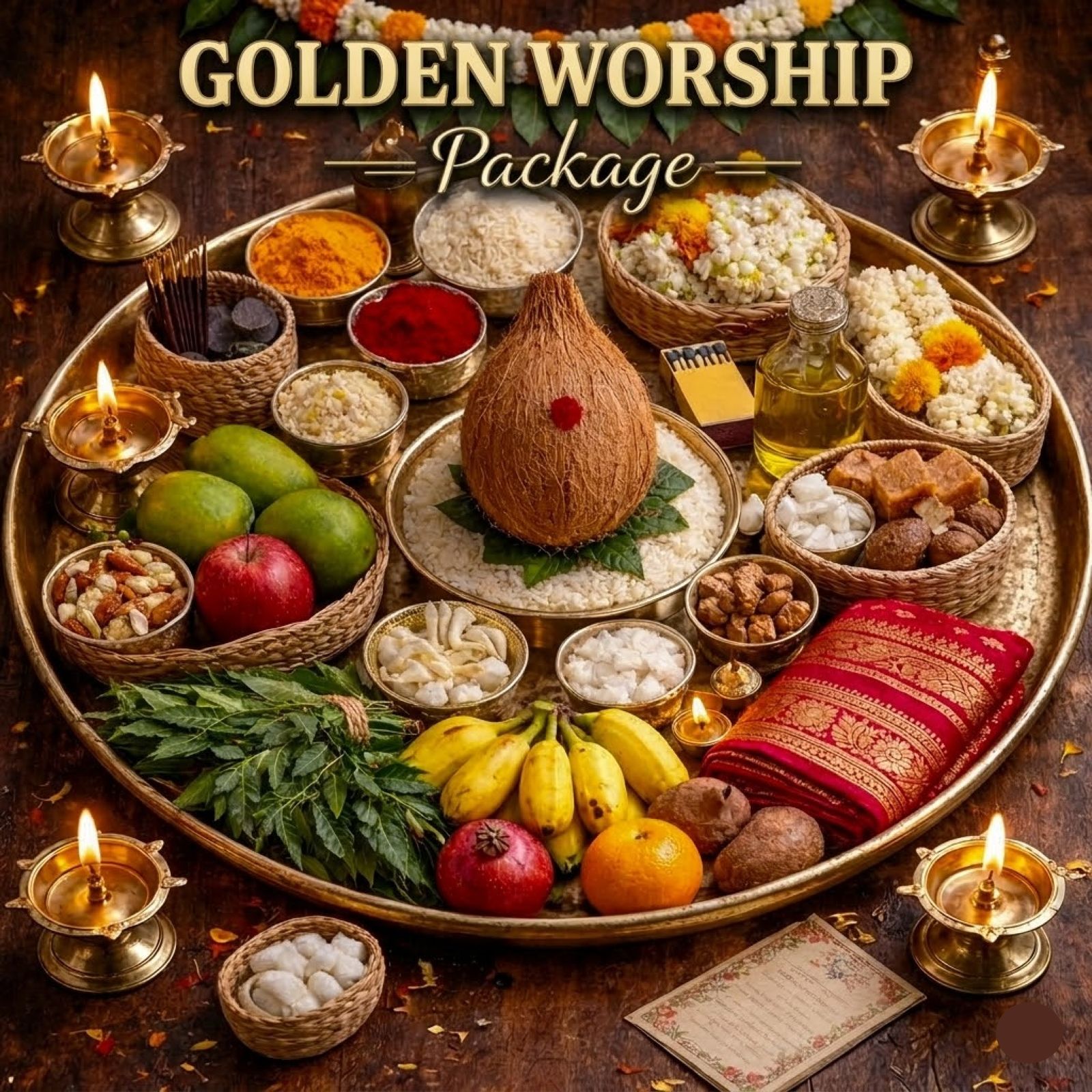 Ugadi Worship Golden Package