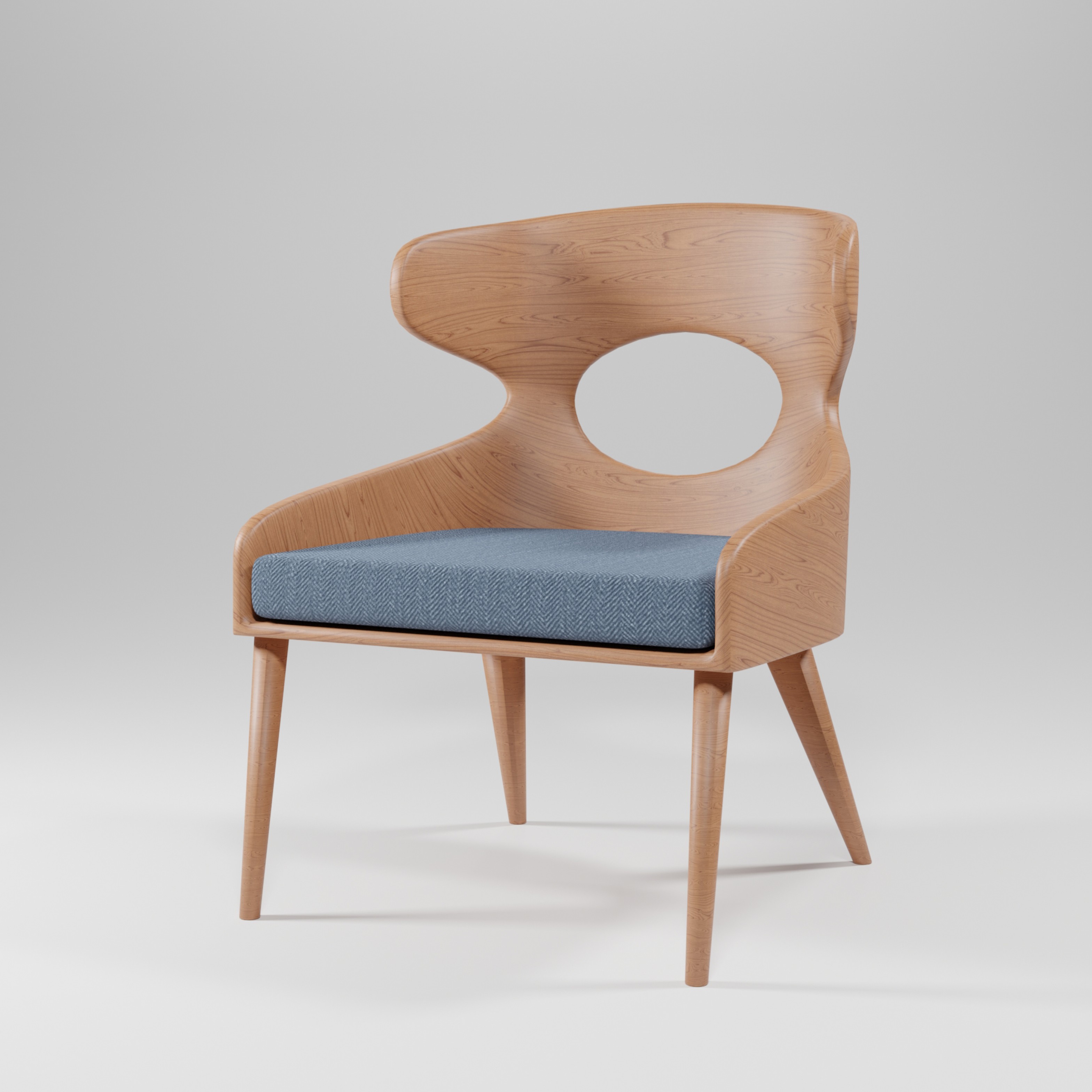 Zoporial Chair in Calico Floral Colour
