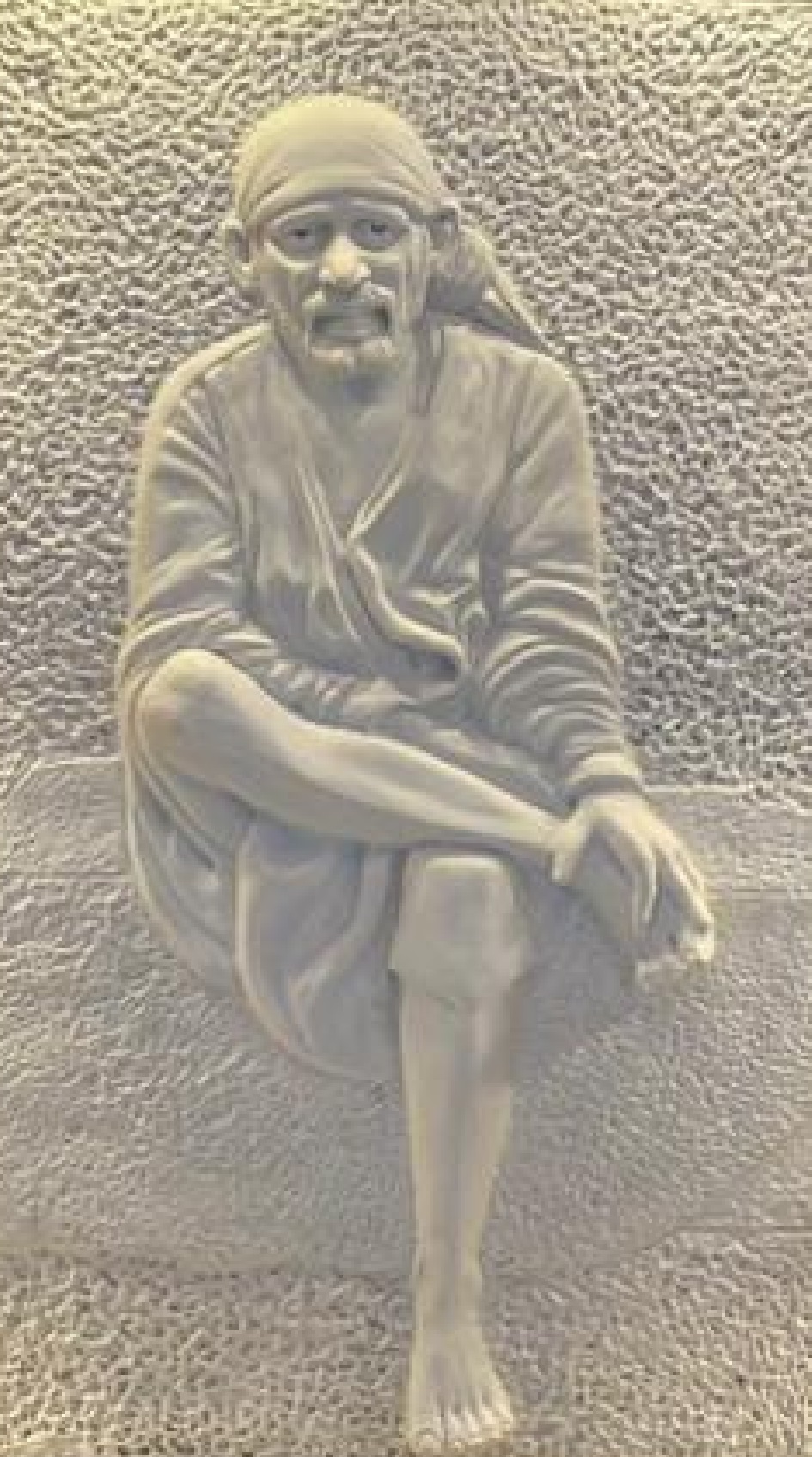 Sai baba _Mural Statue
