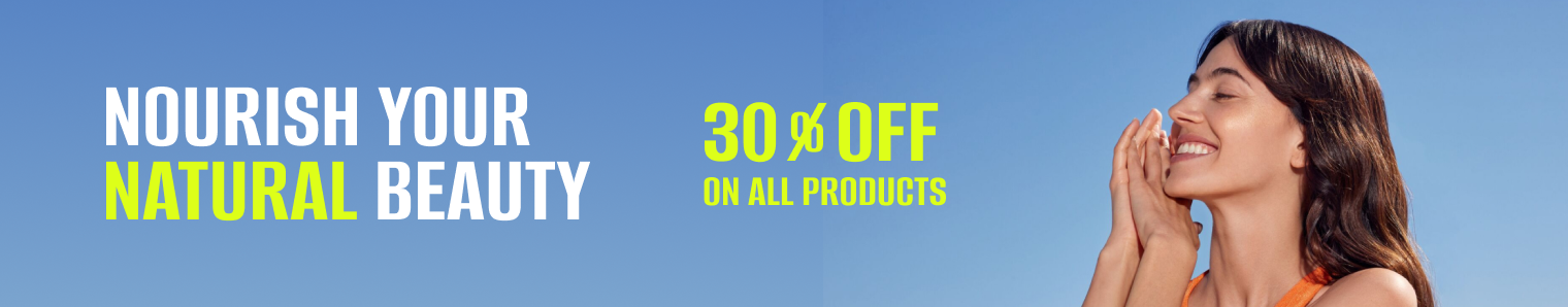30% off on all products