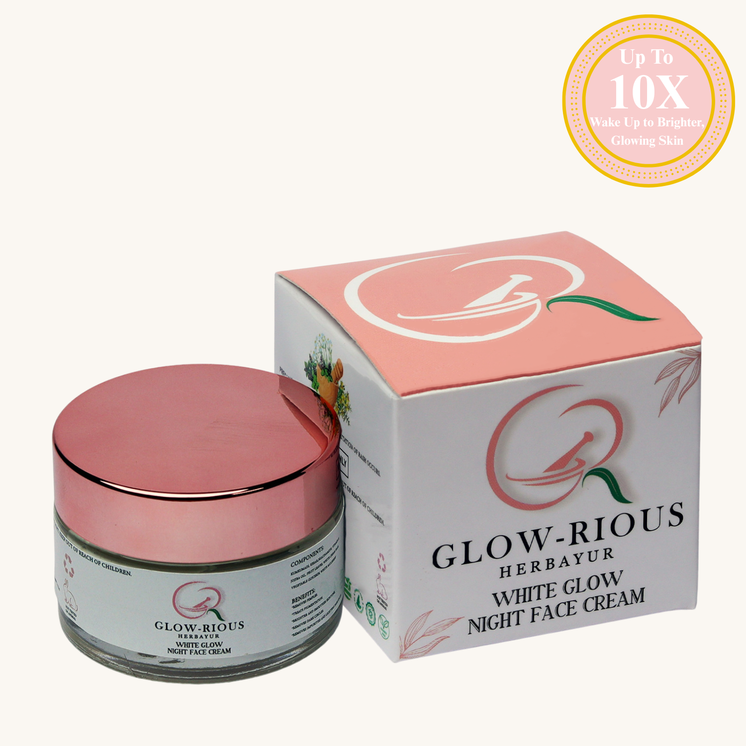 White Glow Night Face Cream 30GM