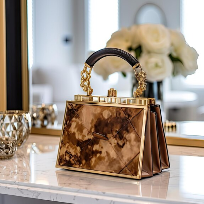 Zelone Square Handbag