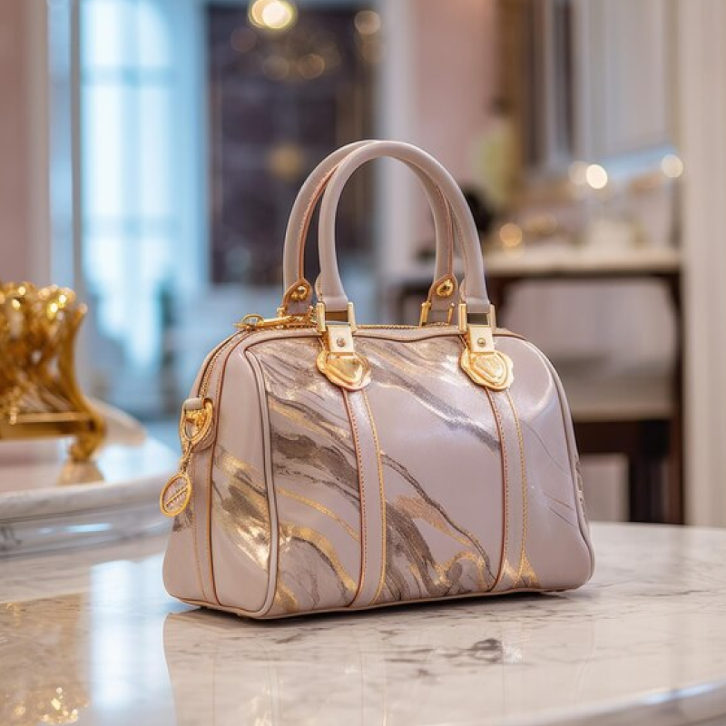 Square Belonin Clay Handbag