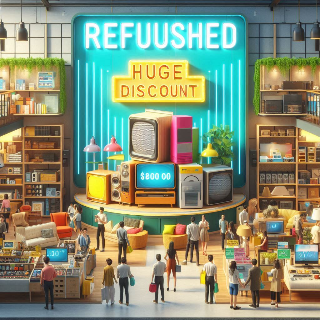 Huge discount on Refurbished products