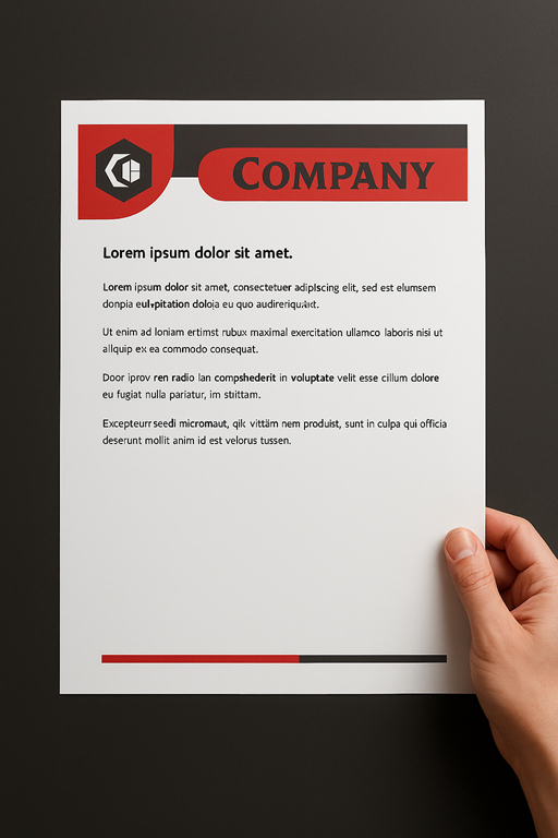 Letter head services