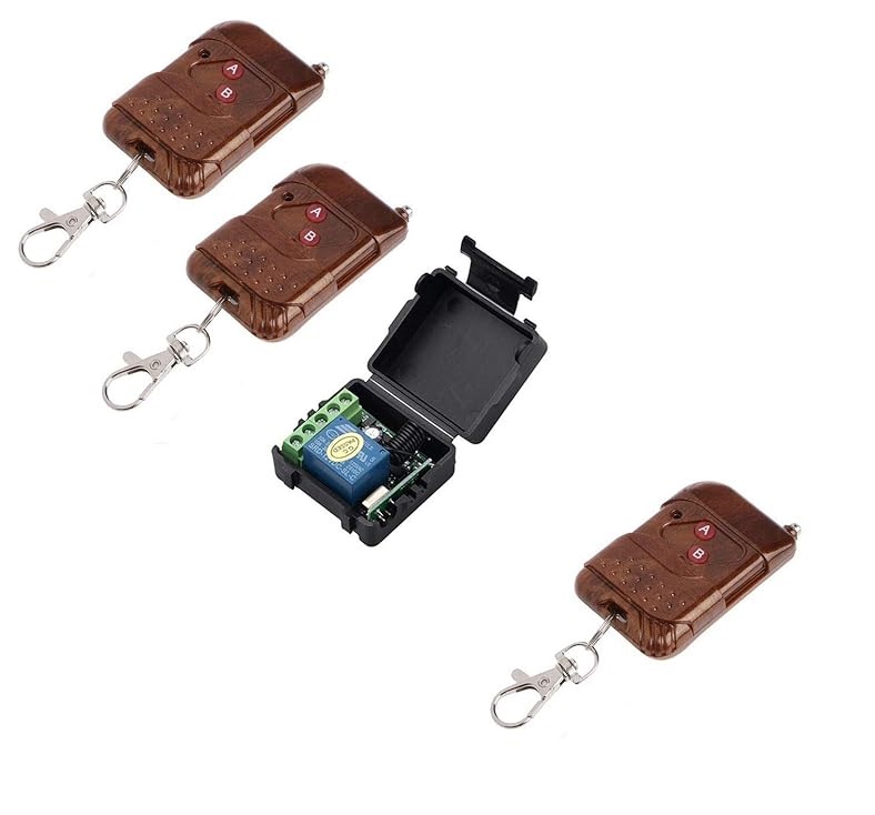 Remote Receiver with 3 Remotes for Electronic door lock or EM Door Lock ...