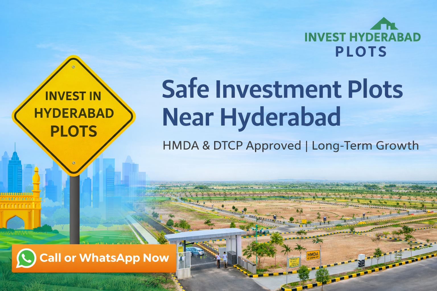 Plots Near Hyderabad. India