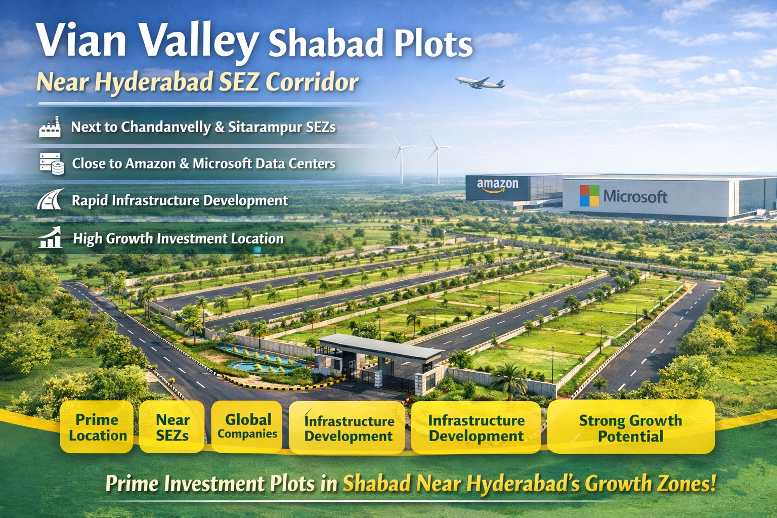 Vian Valley Shabad – Premium Investment Plots Near Hyderabad SEZ Corridor