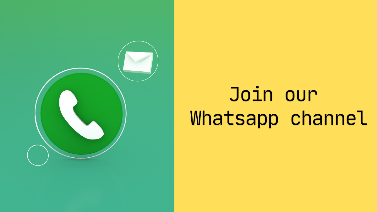 Join whatsapp channel
