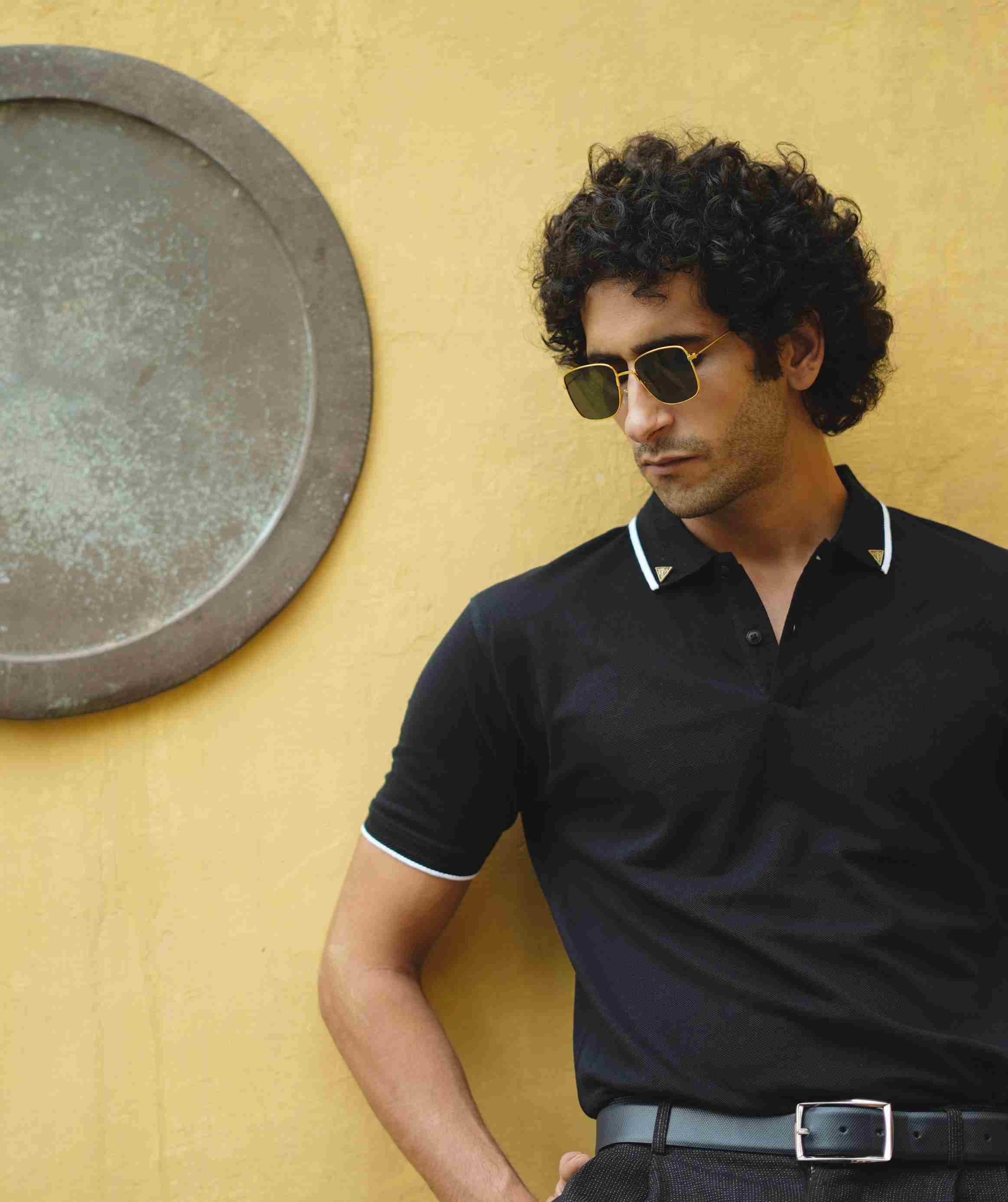 Classic Black Midtowns PIMA Polo T-Shirt