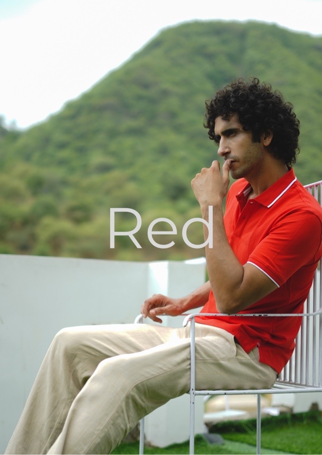 Classic Red Midtowns PIMA Polo T-Shirt