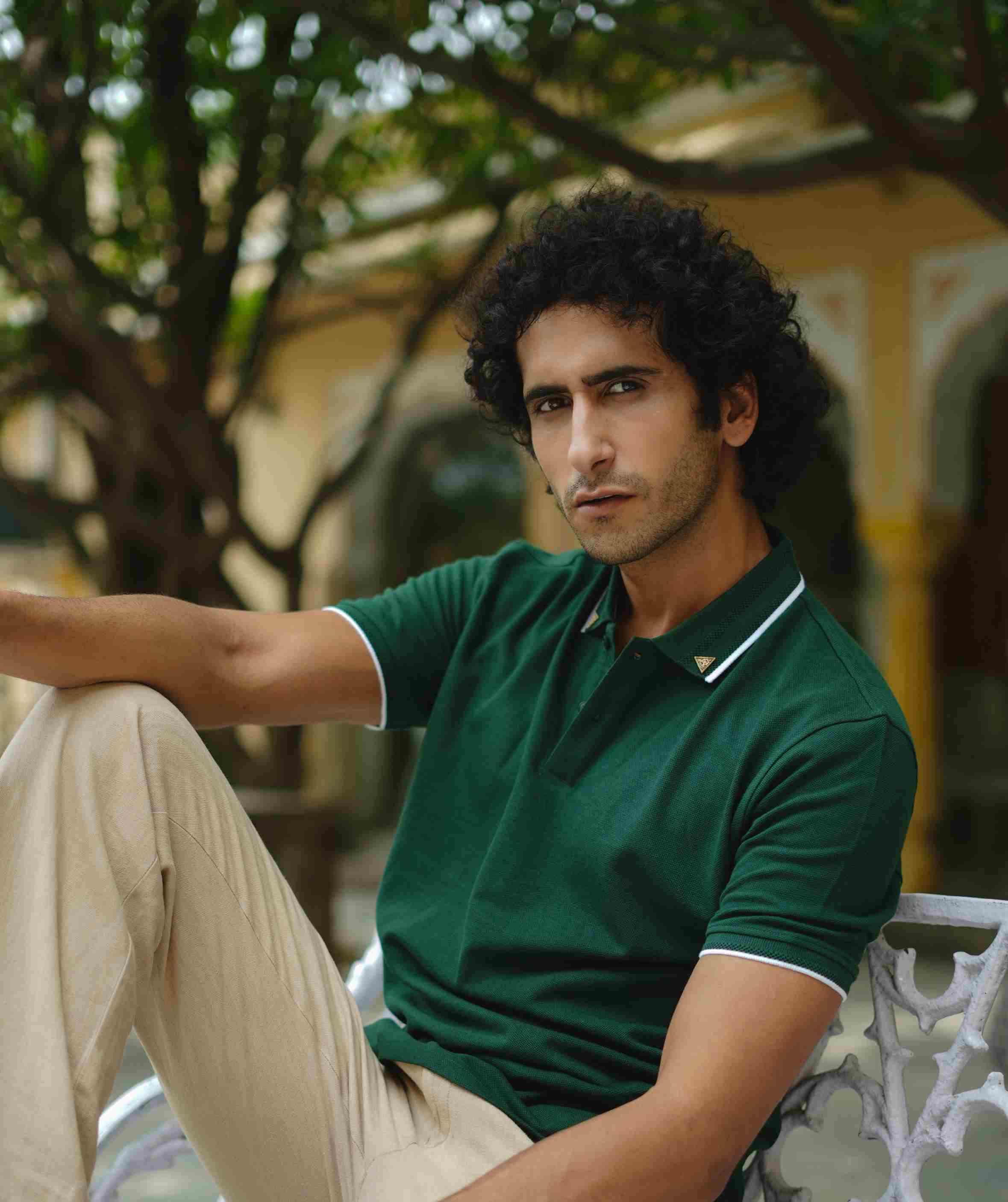 Bottle Green Midtowns PIMA Polo T-Shirt