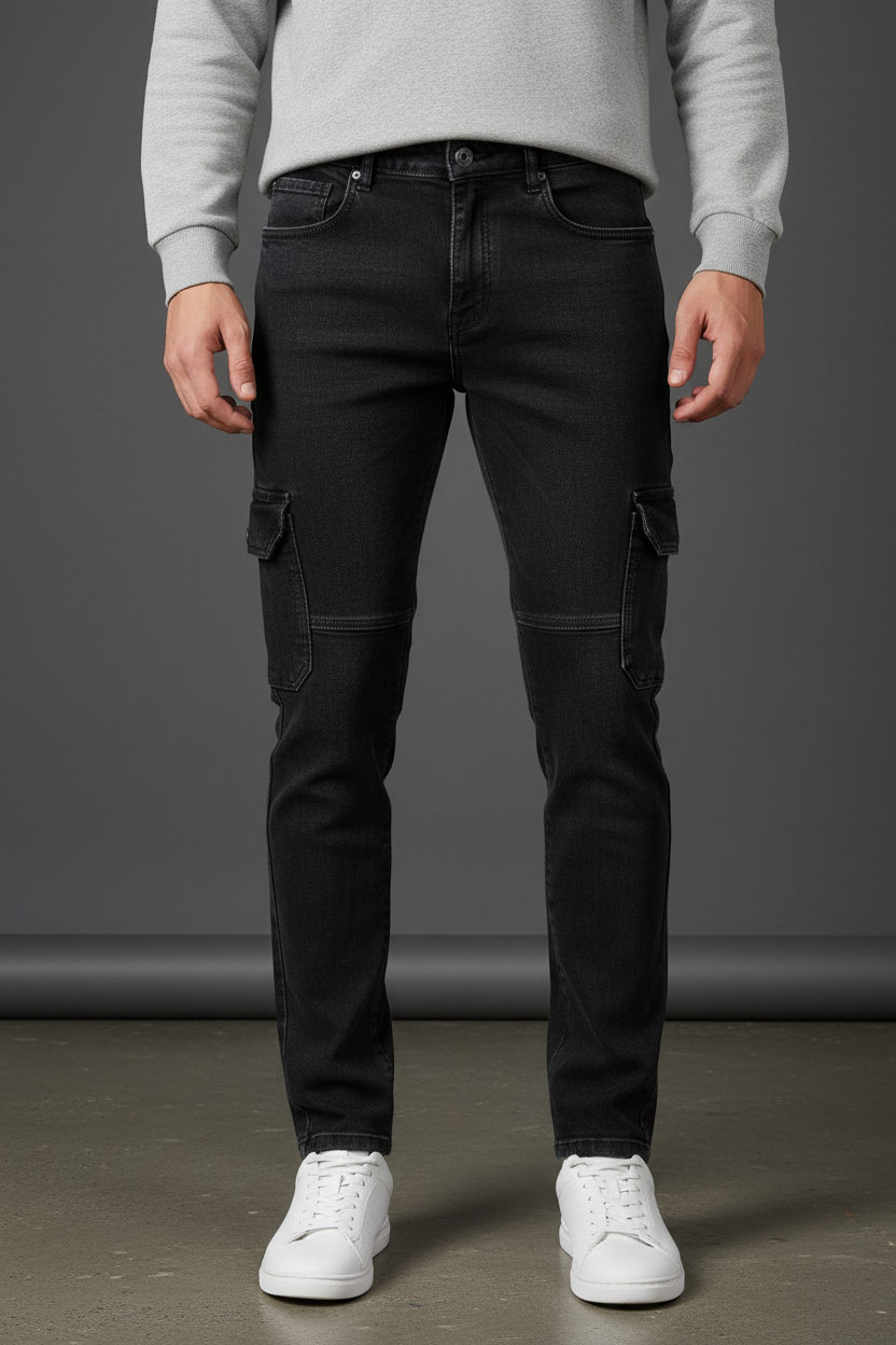 Solids : Denim Cargo 1