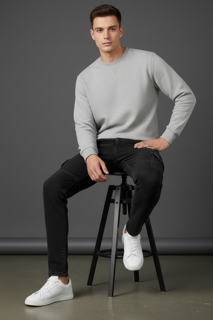 Solids : Denim Cargo 3