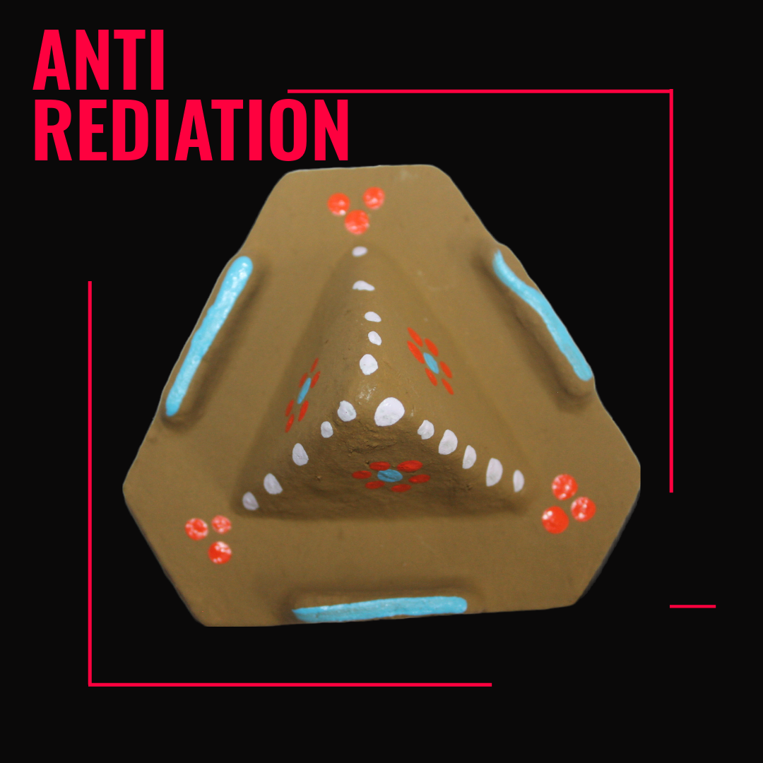 Anti-Radiation Cow Dung Mobile Stand