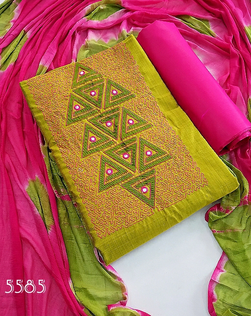 Designer Premium Silk Cotton #5585