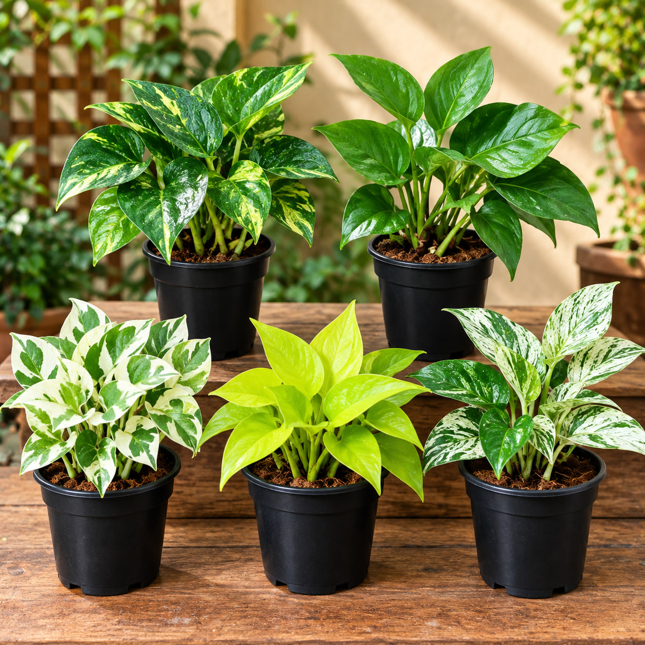 ZZ PLANT COMBO ( green and black ) C-11 - Pasumai Thottakalai