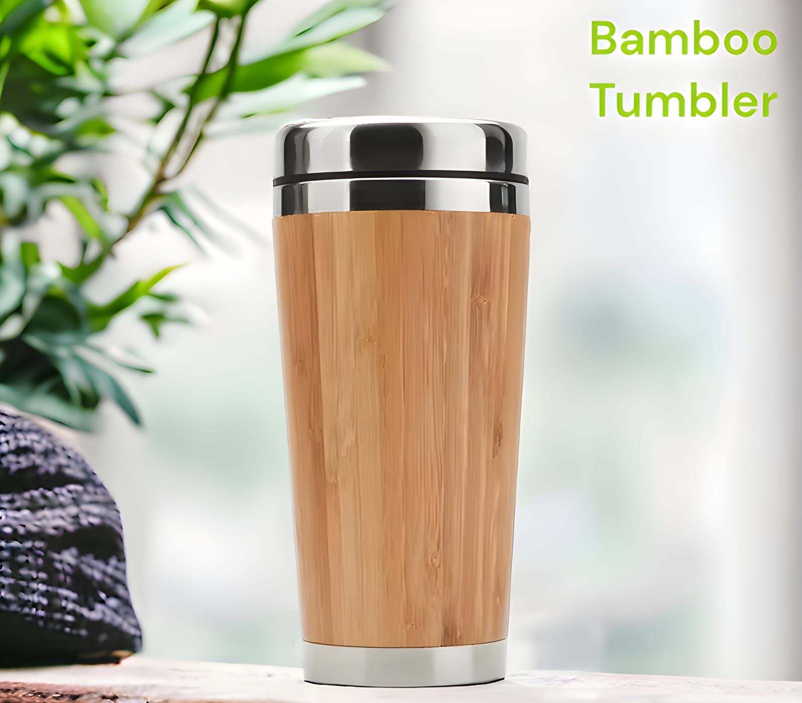Bamboo Vaccum Flask - SP12