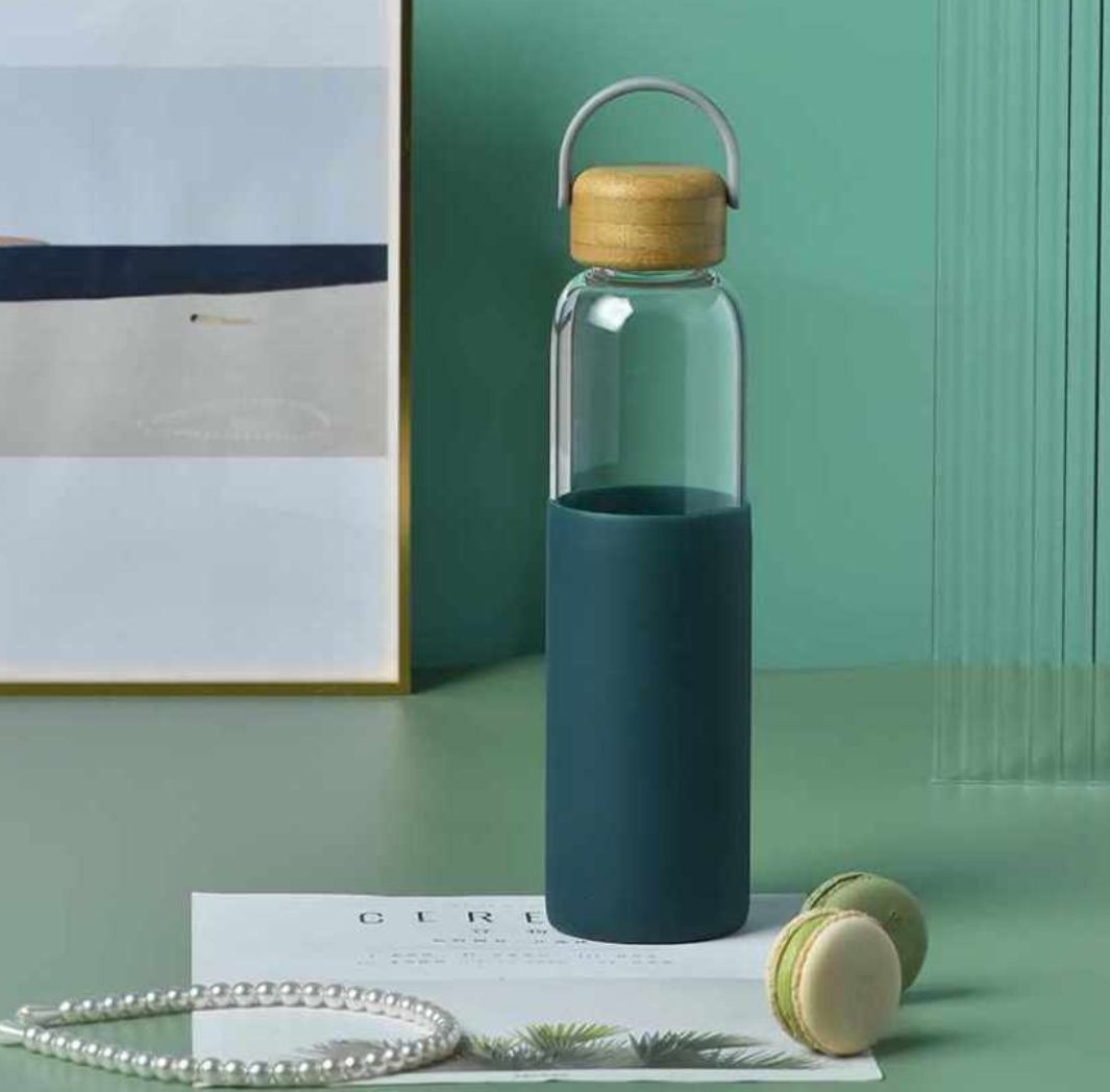 Customised Glass Bottle With Handle