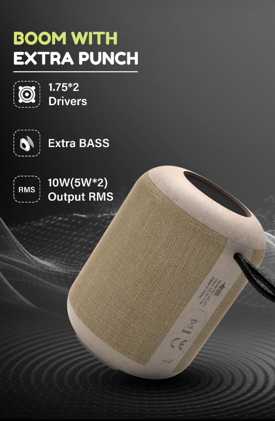 Customised Eco Friendly Bluetooth Speaker - SS905