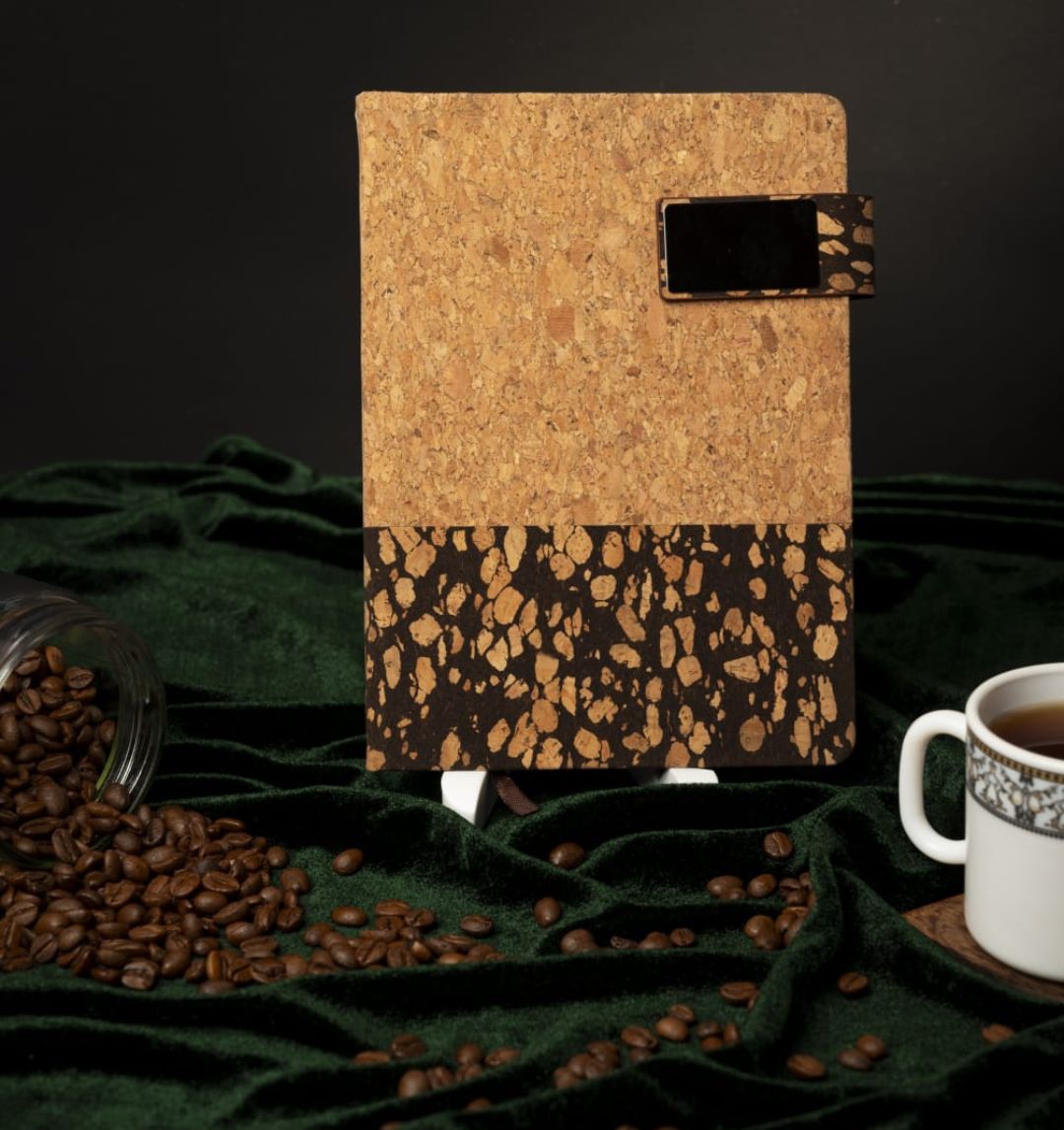 Eco Friendly Cork Diary With Logo - SS901