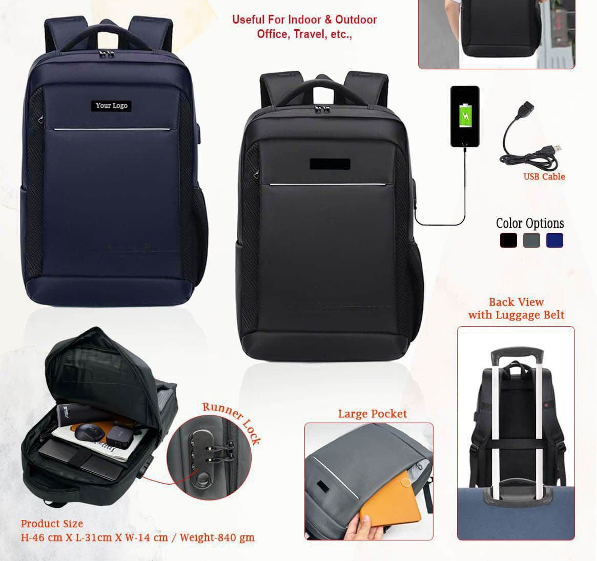 Anti-Theft Laptop Bag - 915759
