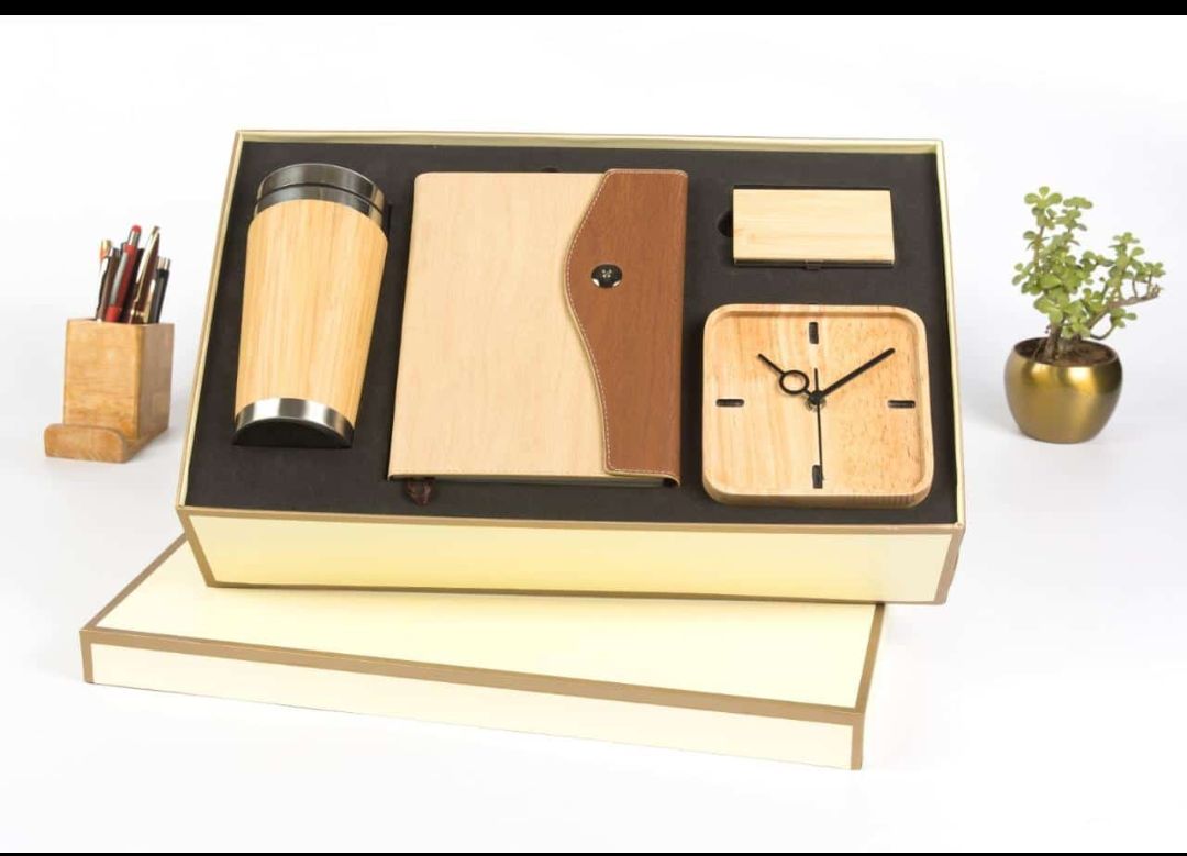 Customised Eco-friendly Clock Gift Set -PS-A21